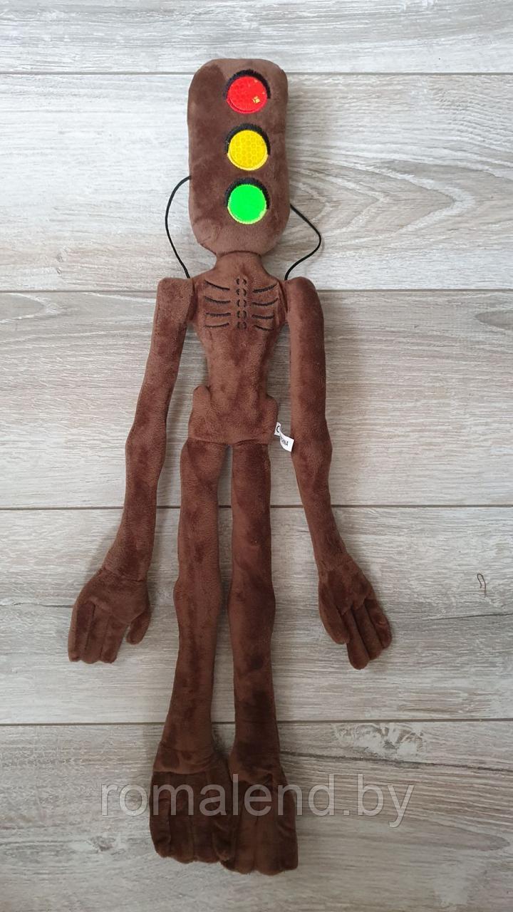 Светофороголовый игрушка мягкая, 55 см, коричневый Siren Head - фото 4 - id-p166917978