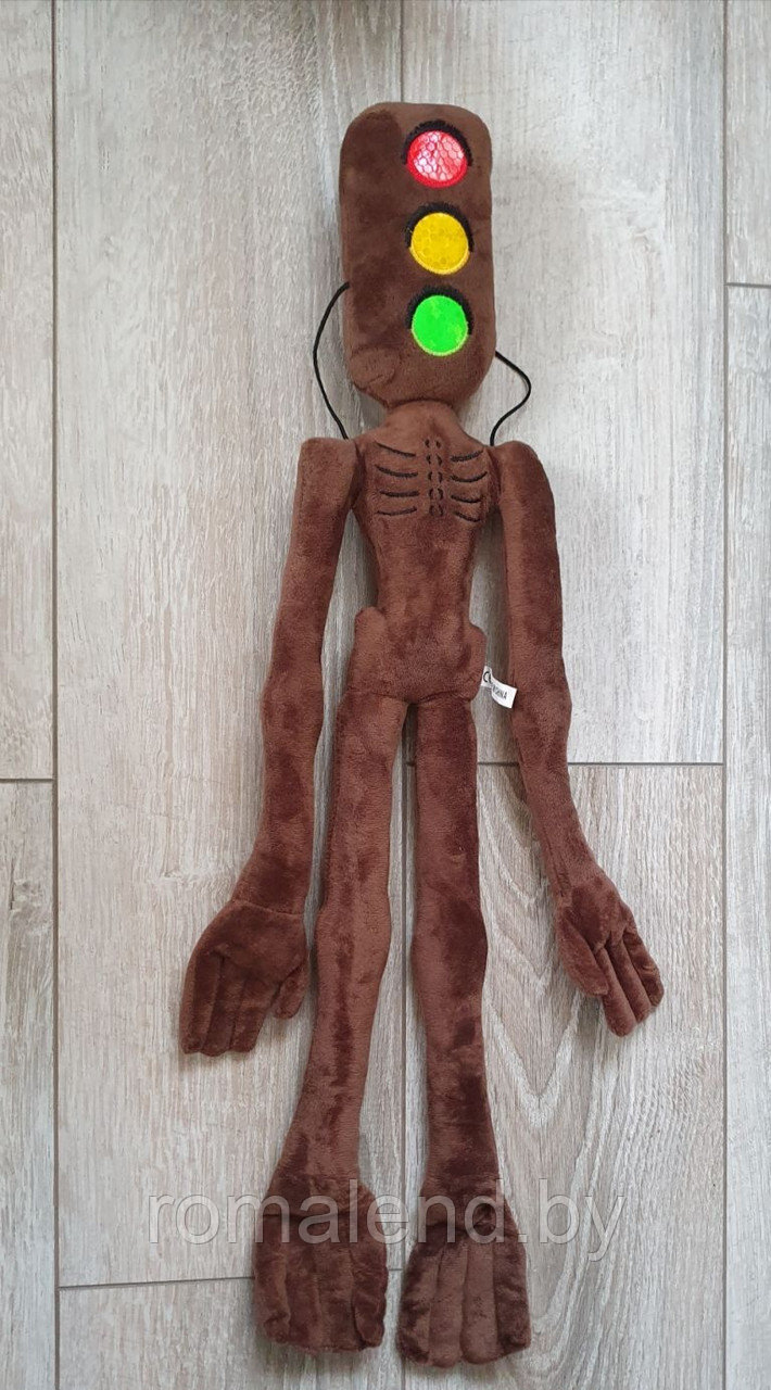 Светофороголовый игрушка мягкая, 55 см, коричневый Siren Head - фото 6 - id-p166917978
