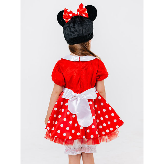 Детский карнавальный костюм Disney Минни Маус 9013 к-21 / Пуговка для девочки рост 104 см - фото 2 - id-p166919481