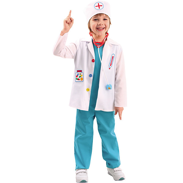 Детский Карнавальный костюм Доктор 2070 к-19 / Пуговка - фото 1 - id-p166920389