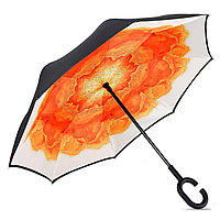 Зонт-наоборот Антизонт Зонт-наоборот оранжевый