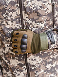 Перчатки Tactical PRO со вставкой (оlive). Размер XL., фото 8