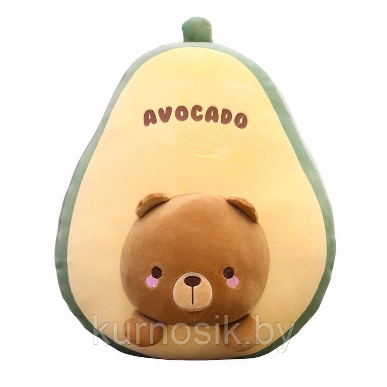 Авокадо 3 в 1: мягкая игрушка - подушка - плед (покрывало) 160*120 см - фото 8 - id-p166923799