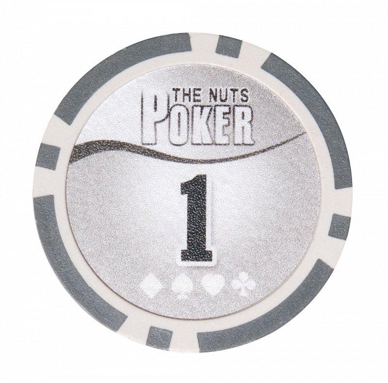 Игра "Набор для покера в чемодане NUTS" 100 фишек - фото 3 - id-p166922931