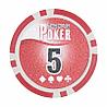 Игра "Набор для покера в чемодане NUTS" 100 фишек, фото 4