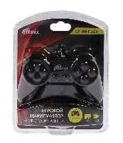 Геймпад Ritmix GP-001, черный, проводной, 14 кн, USB, фото 3