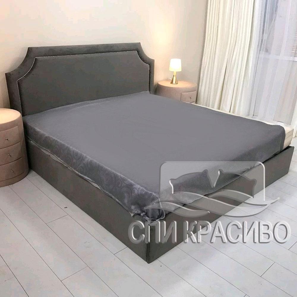 Кровать с мягким изголовьем Наоми - фото 6 - id-p166929130