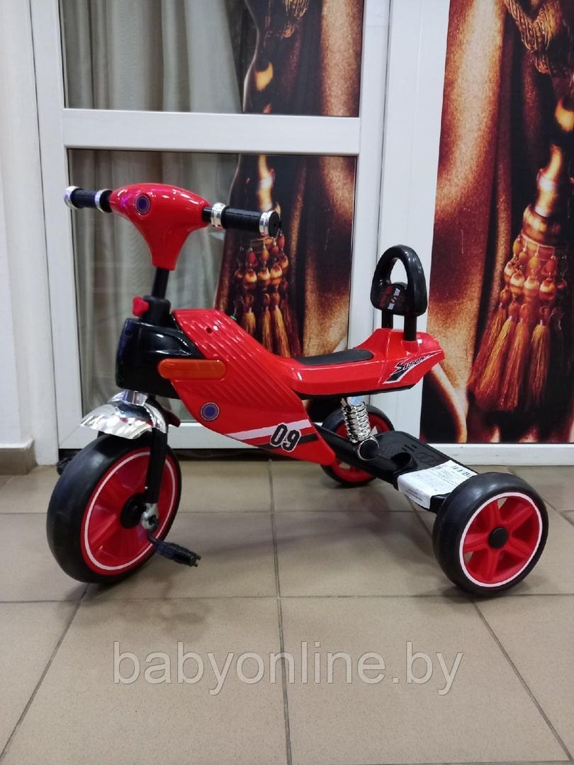 Детский велосипед трехколесный 5188 свет, звук Цвета в ассортименте - фото 2 - id-p166929903