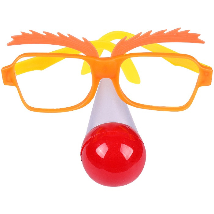 Карнавальные очки с носом "Клоун". Игрушка