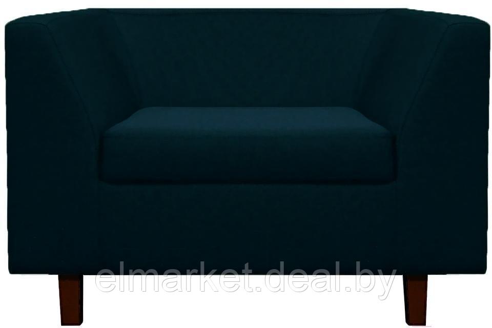 Кресло Бриоли ДедрикД J17 темно-синий