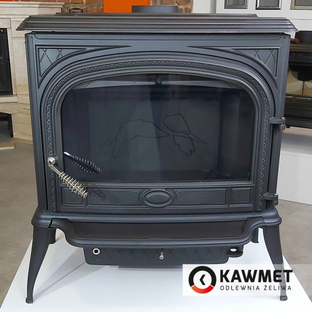 Печь-камин KAW-MET Premium Nika S5 11.3 kW - фото 4 - id-p166944307