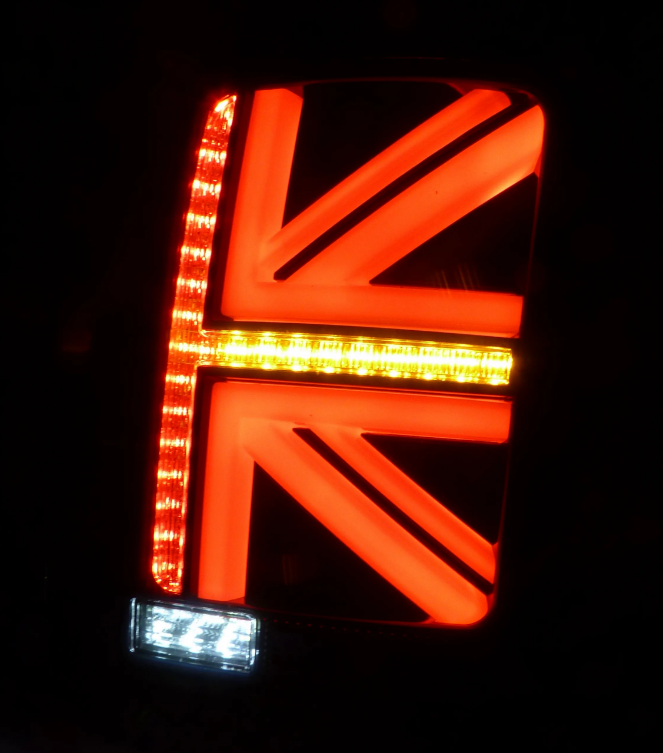 Тюнинг фонари задние LADA NIVA Лада Нива 2121 2131 21213, 21214 светодиодные "Британия" красные - фото 4 - id-p166944404