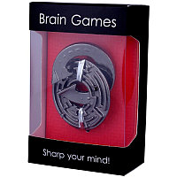 Металлическая головоломка Лабиринт Brain Games, фото 1