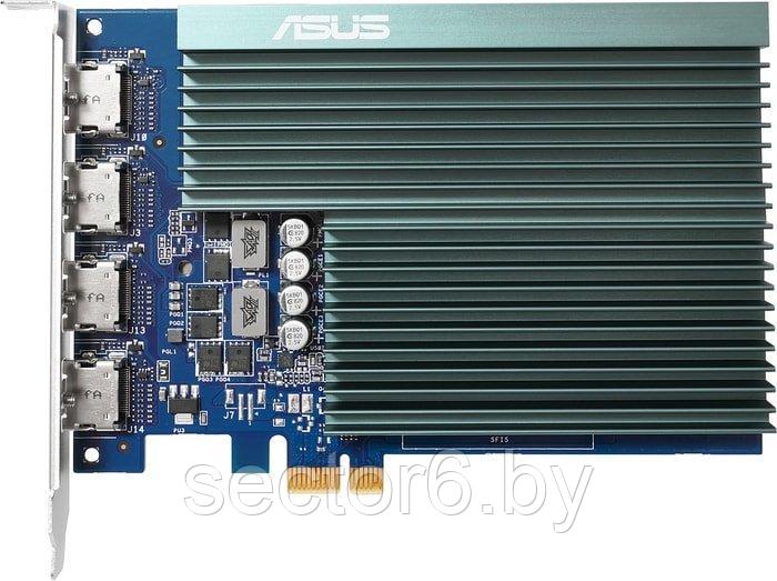 Видеокарта ASUS GeForce GT 730 2GB GDDR5 GT730-4H-SL-2GD5 - фото 1 - id-p166945758