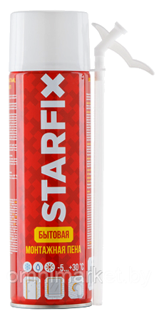 Пена монтажная бытовая STARFIX Straw Foam 500 мл (SM-66248-1)