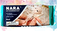 Самозастывающая глина для лепки Nara AIR HARDENING CLAY 500 телесная