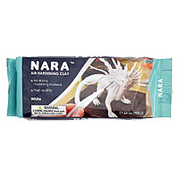 Самозастывающая глина для лепки Nara AIR HARDENING CLAY 500 белая