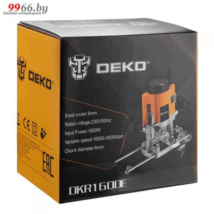 Профессиональный ручной электрический фрезер по дереву DEKO DKR1600E - фото 7 - id-p166608253