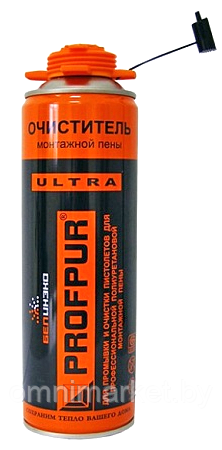 Очиститель монтажной пены PROFPUR Ultra 500 мл (4814016001694), Беларусь