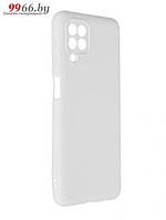 Чехол Neypo для Samsung A22 (2021) силиконовый белый на телефон самсунг а22