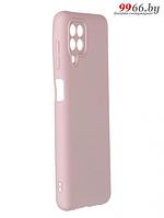 Чехол Neypo для Samsung Galaxy A22 2021 2.0mm силиконовый розовый на телефон самсунг а22