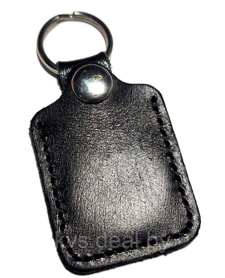 Бесконтактный ключ [RFID, AB015, Black leather, FM08 Mifare] - фото 1 - id-p166935914