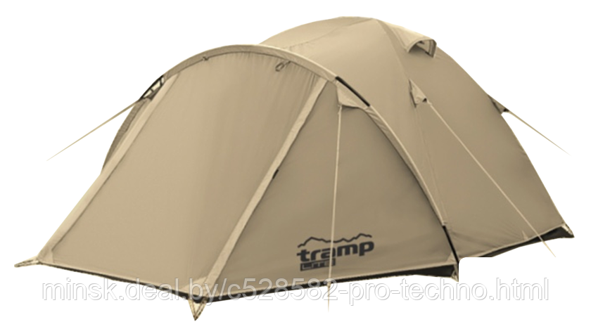 Треккинговая палатка Tramp Lite Camp 3 (песочный)