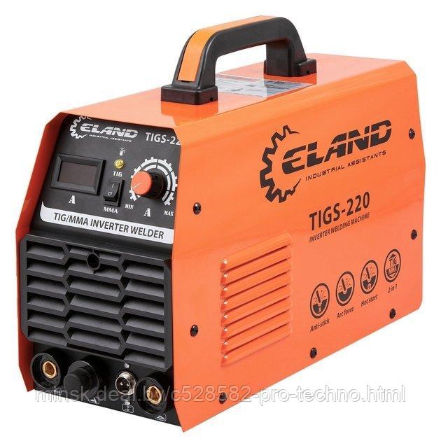 Сварочный инвертор ELAND TIGS-220