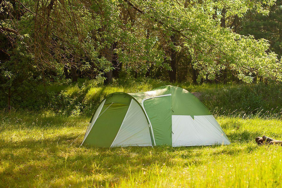 Палатка ACAMPER MONSUN (135 + 220 х 225 х 140/125 см) green
