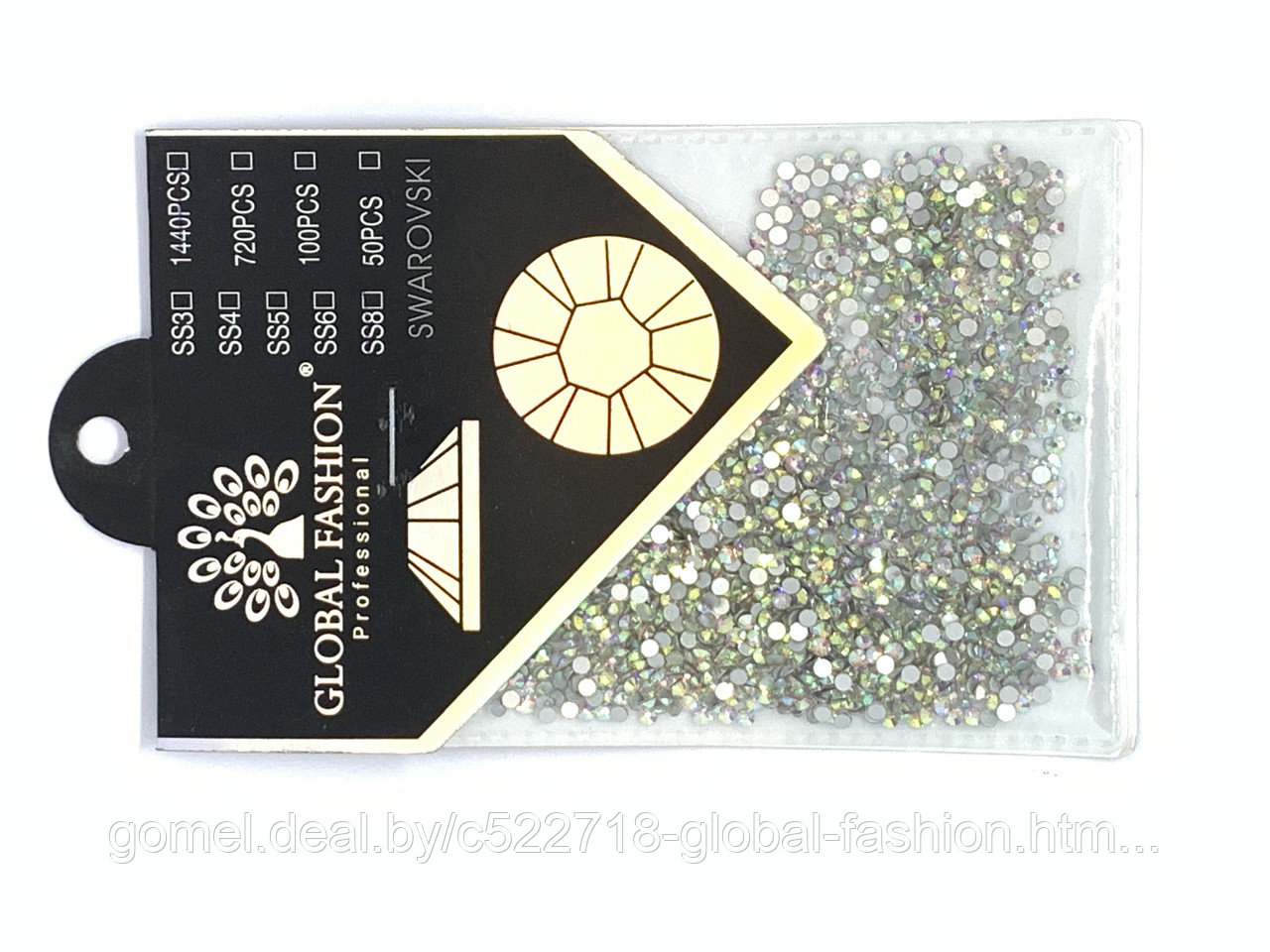Камни кристалл хамелеон Svarovski 1440 шт SS8 - фото 1 - id-p166961743