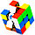 Кубик 3x3 GAN 356M Light / магнитный / цветной пластик / без наклеек / Ган, фото 5
