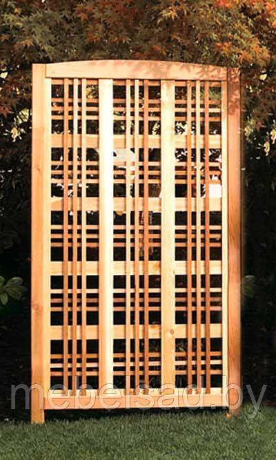 Решетка-шпалера садовая декоративная из массива сосны "Дачная №35" - фото 1 - id-p166989736