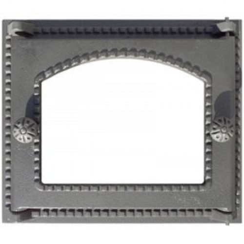 Дверка ДТ-6С (Р) топочная "Север" со стеклом крашенная - фото 2 - id-p166990193