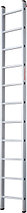 Лестница алюминиевая односекционная 11 ступеней Профи NV 321 Новая высота 3210111
