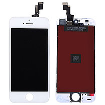 Экран Apple iPhone 5s (с тачскрином и рамкой), белый, фото 2