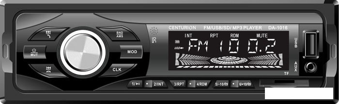 USB-магнитола Centurion DA-1016, фото 2