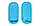 Маска-носки увлажняющие гелевые многоразового использования, голубые, фото 5