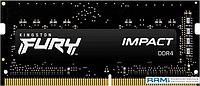 Оперативная память Kingston FURY Impact 8GB DDR4 SODIMM PC4-25600 KF432S20IB/8