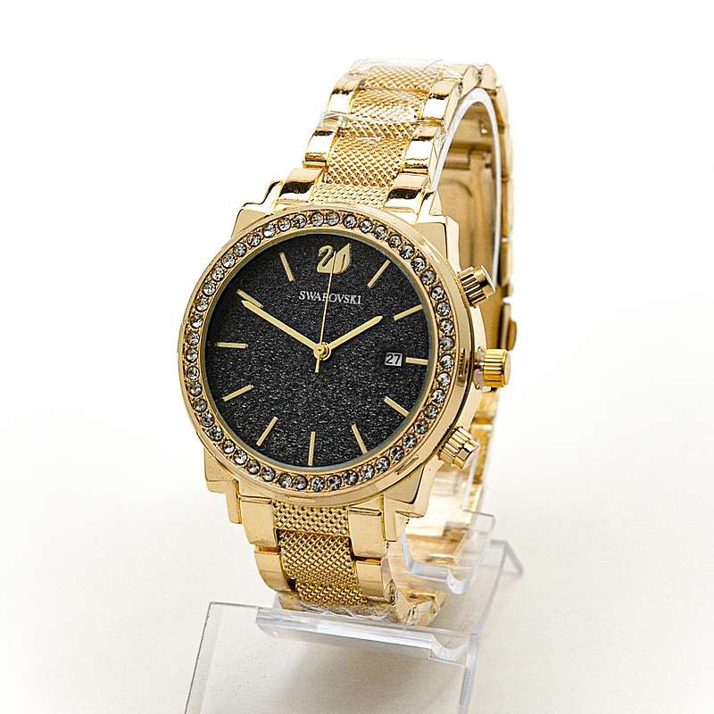 Часы наручные SWAROVSKI HB335G черный/золото