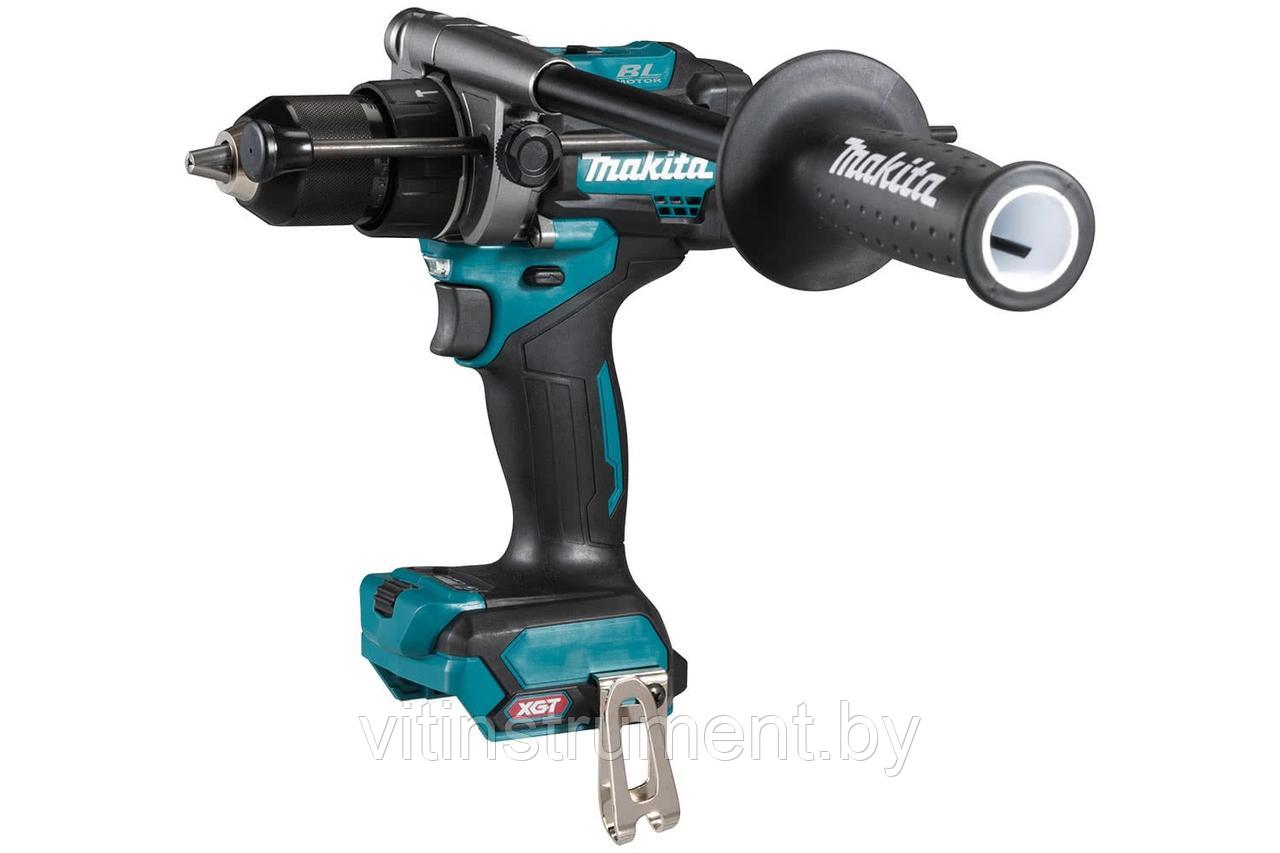 Дрель-шуруповерт ударная аккумуляторная HP001GZ (HP 001 GZ) MAKITA 40V XGT - фото 1 - id-p167035337