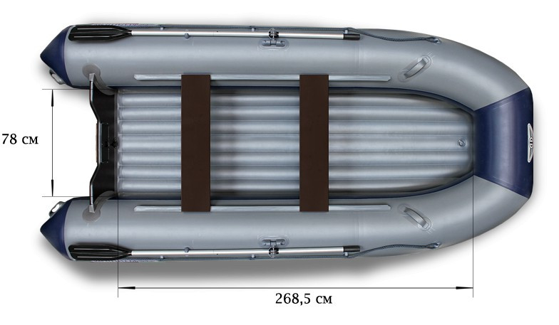 Надувная лодка Флагман 380 - фото 5 - id-p64299492