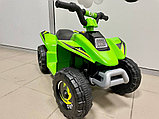 Детский электромобиль квадроцикл RiverToys H001HH (зеленый), фото 6