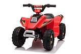 Детский электромобиль квадроцикл RiverToys H001HH (красный), фото 2