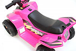Детский электромобиль квадроцикл RiverToys H001HH (розовый), фото 2