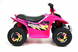 Детский электромобиль квадроцикл RiverToys H001HH (розовый), фото 4