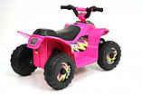 Детский электромобиль квадроцикл RiverToys H001HH (розовый), фото 5