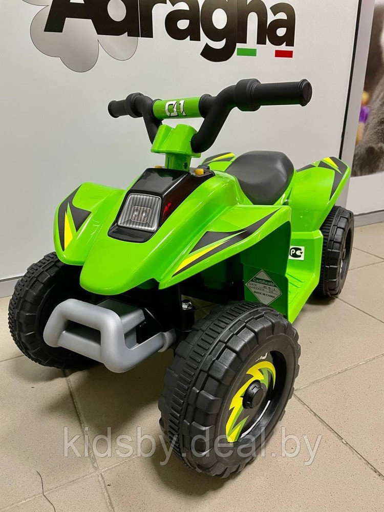 Детский электромобиль квадроцикл RiverToys H001HH (синий) - фото 5 - id-p167077472