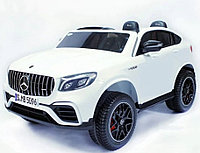 Детский электромобиль RiverToys Mercedes-Benz GLC63 S 4WD H111HH (белый) Лицензия Полноприводной Двухместный