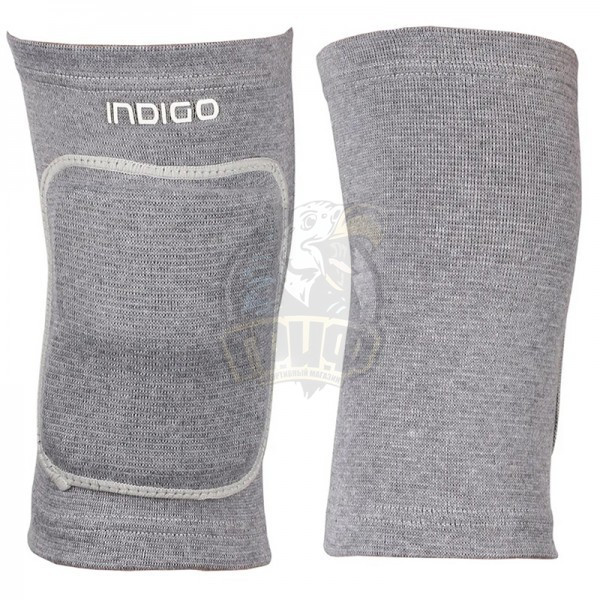 Наколенники для гимнастики и танцев Indigo (серый) (арт. IN211)