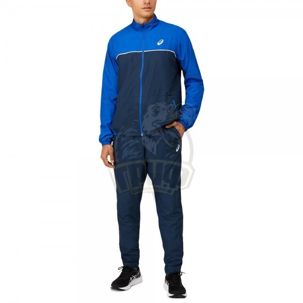 Костюм спортивный мужской Asics Match Suit (синий/темно-синий) (арт. 2031C505-400) - фото 1 - id-p167080817